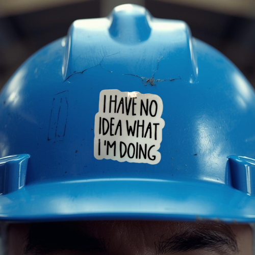 No idea sticker
