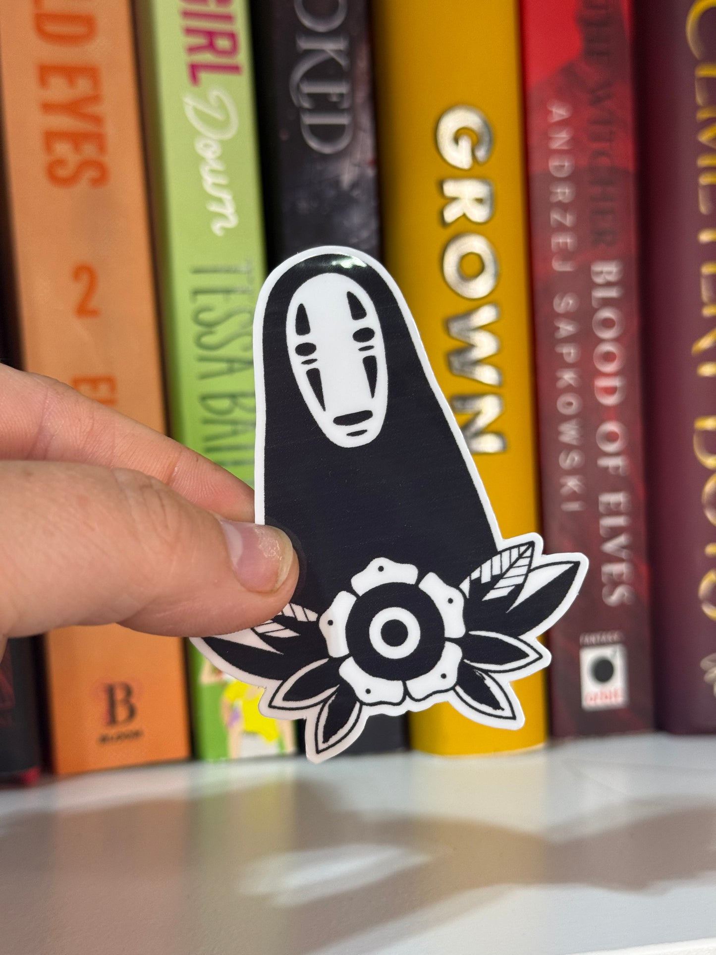 No face sticker