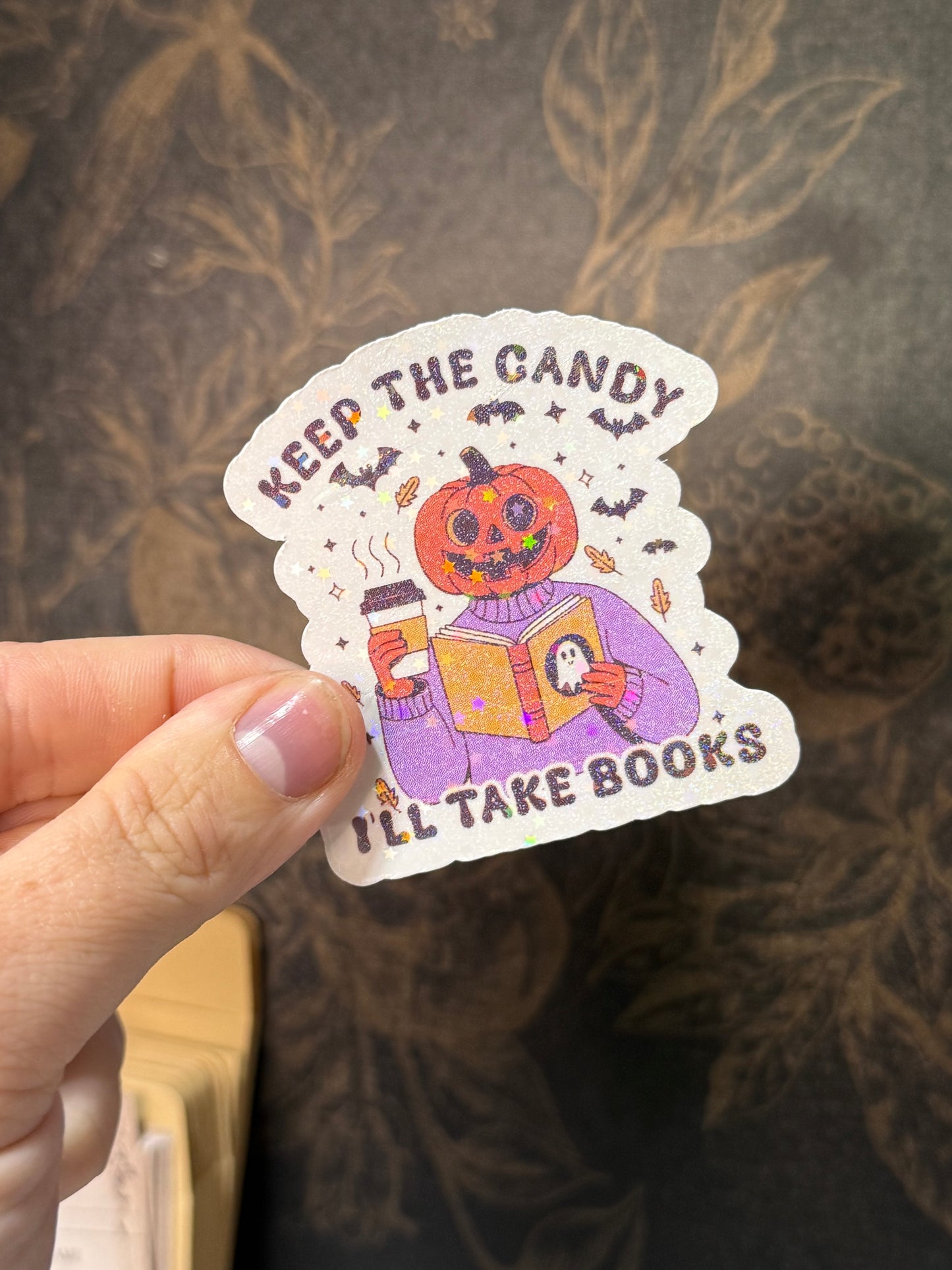 I’ll take books sticker