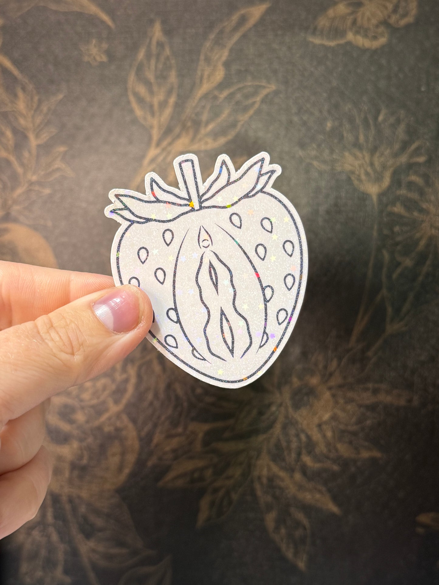 Strawberry yum π sticker