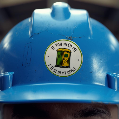 In my office sticker