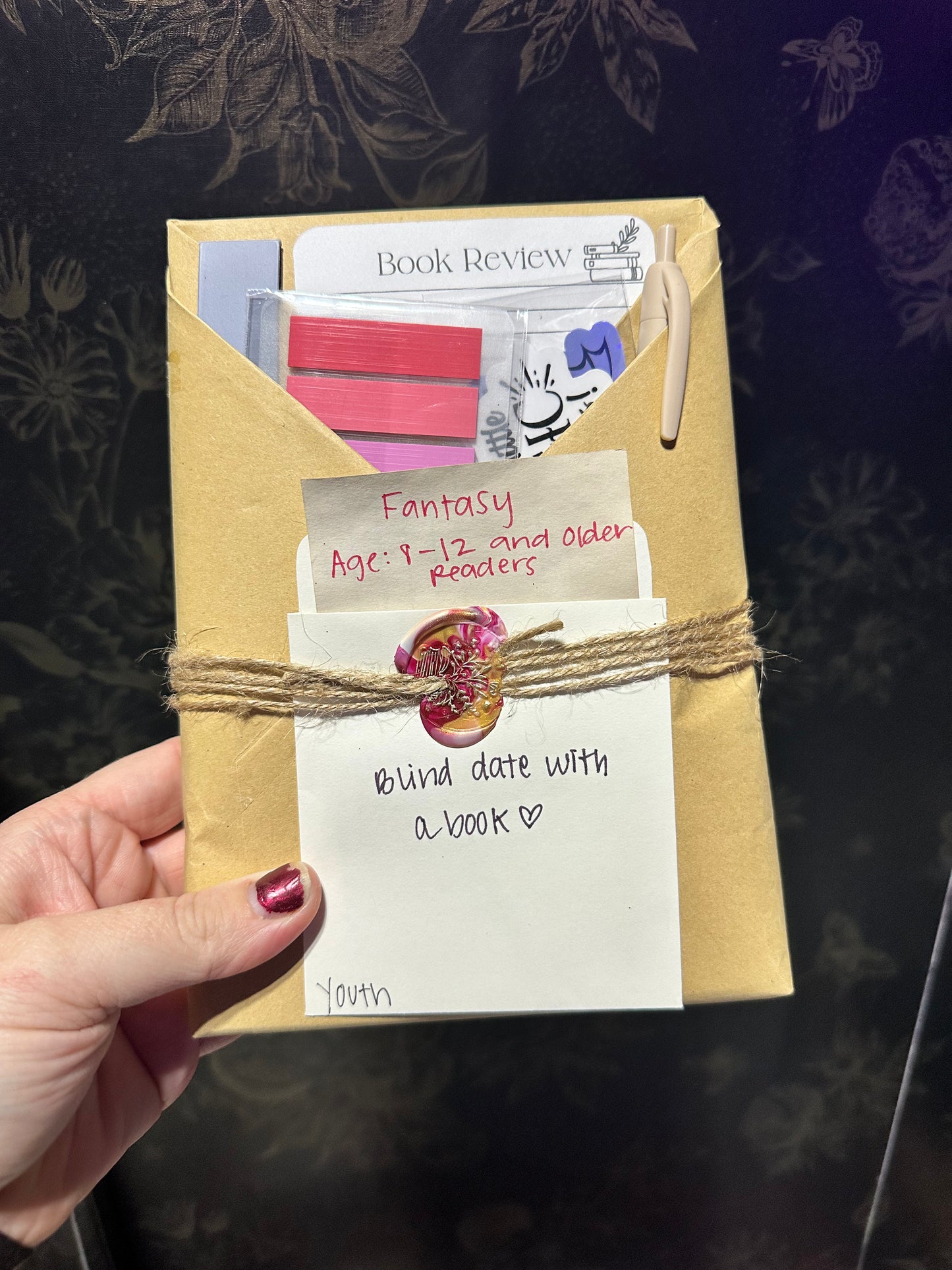 Youth blind date with a book