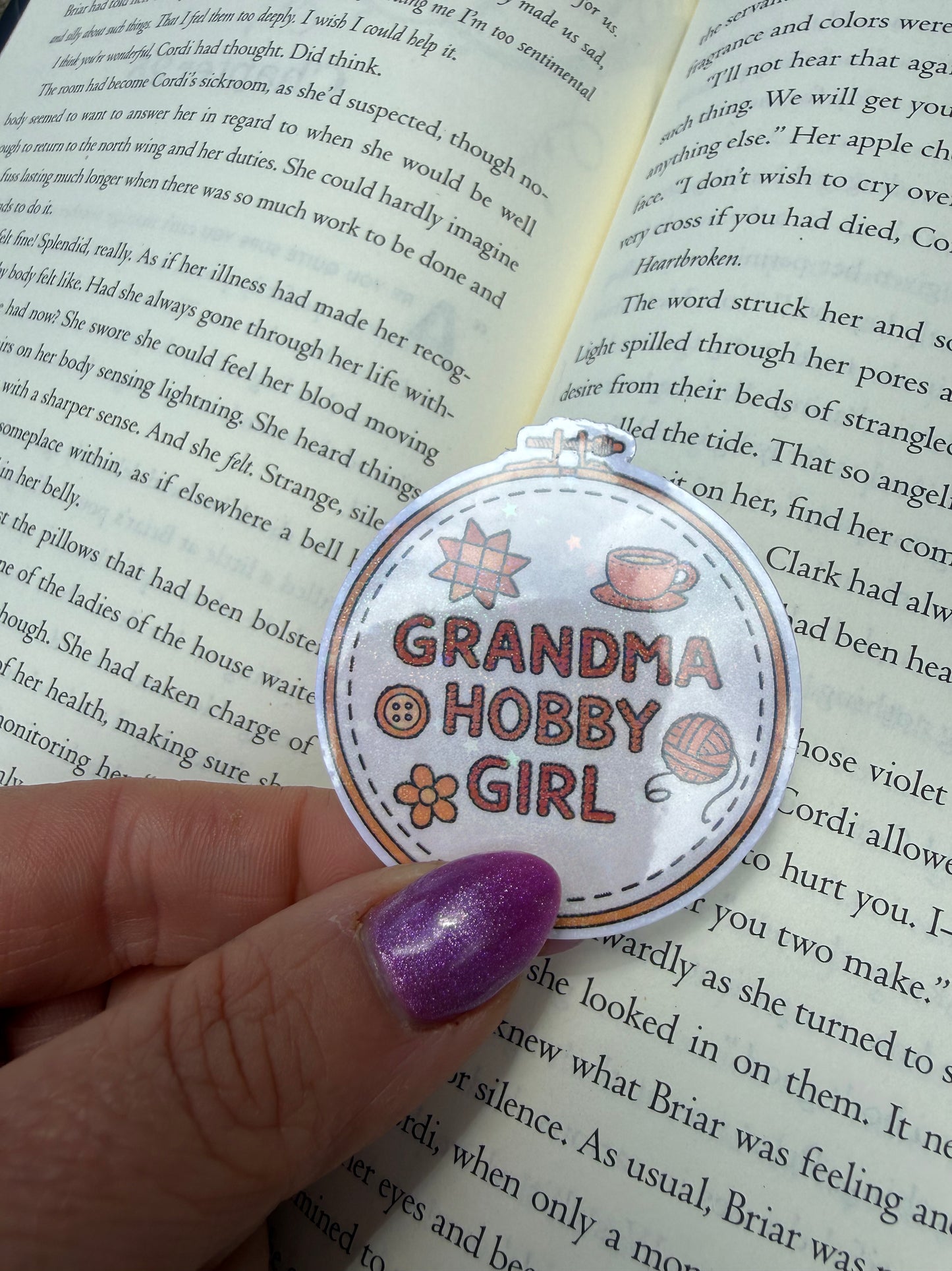 Grandma hobby sticker