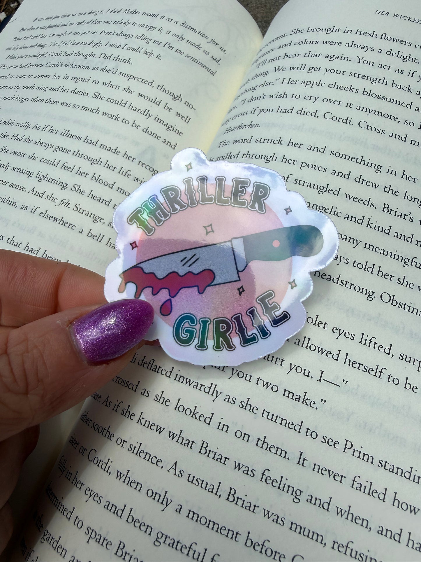 Thriller Girlie Sticker