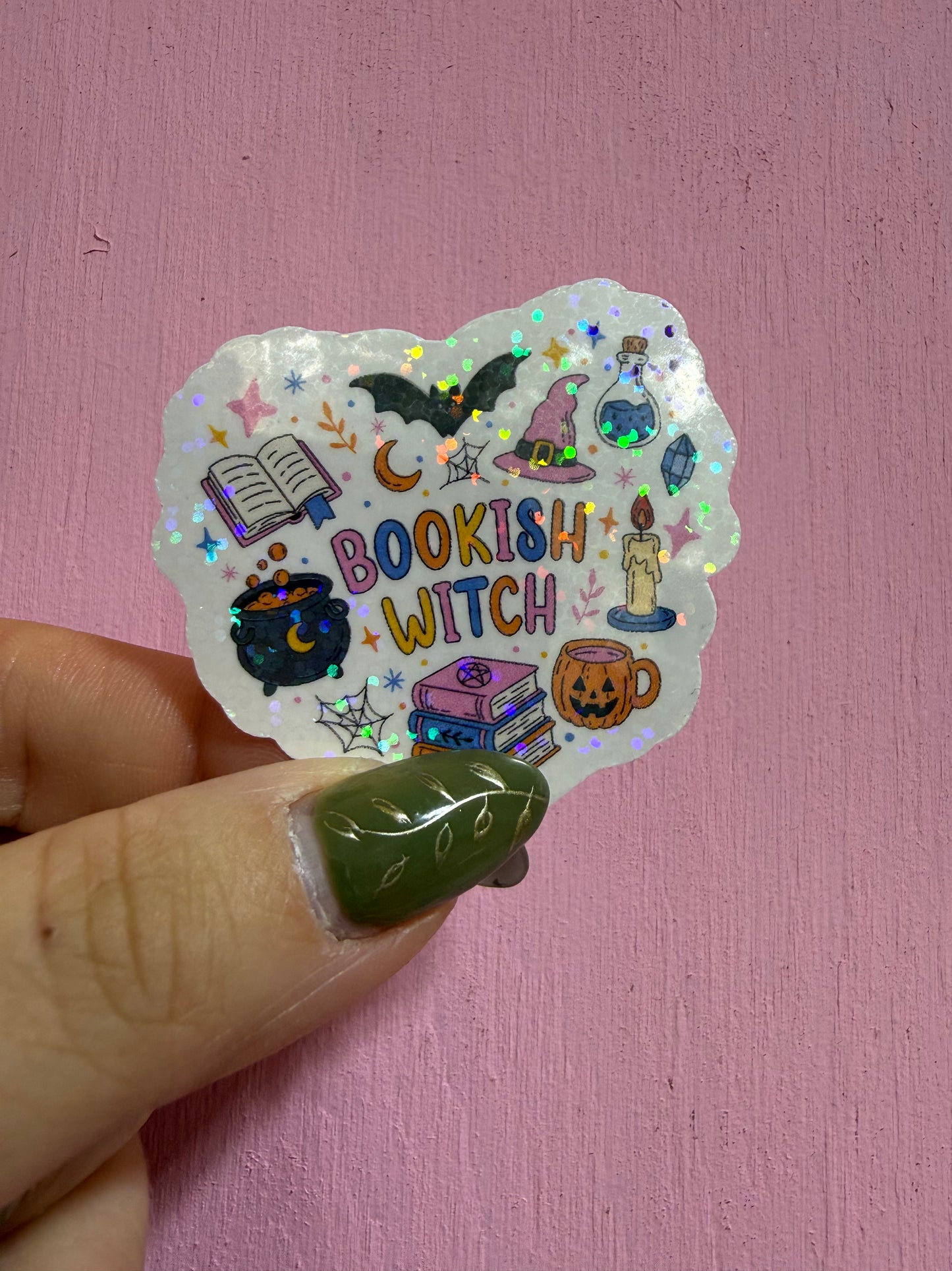 Bookish Witch Sticker
