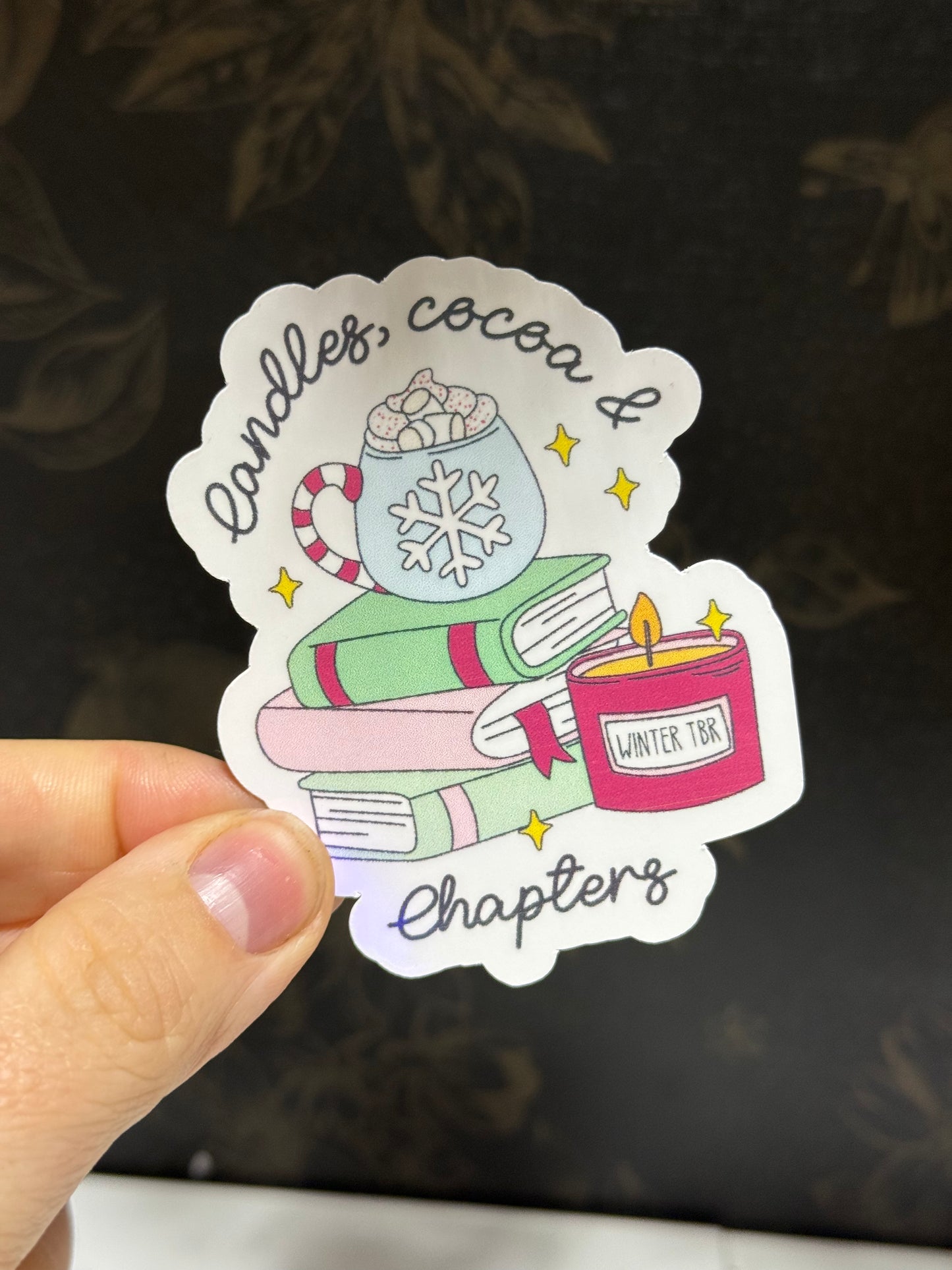 Endless cocoa sticker