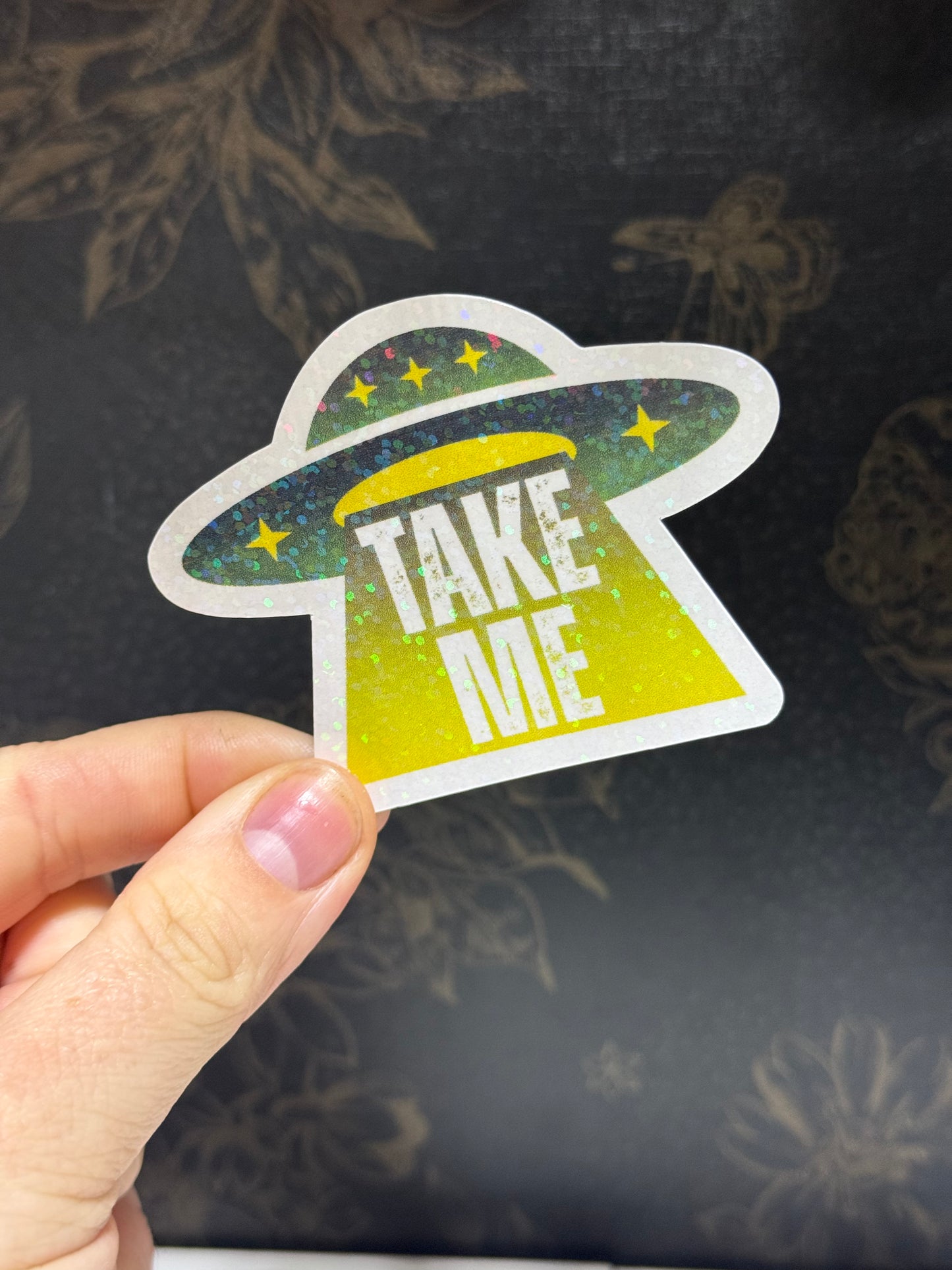 Take me sticker