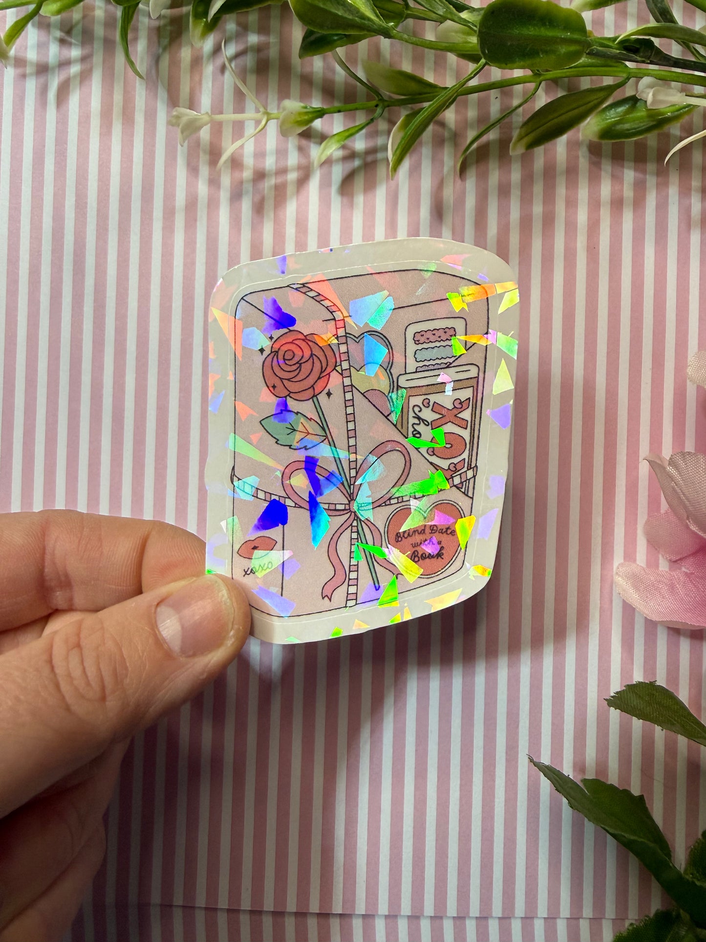Blind date sticker