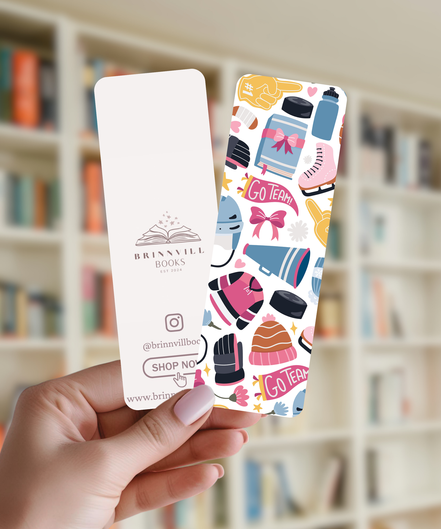 Hockey Season Bookmark