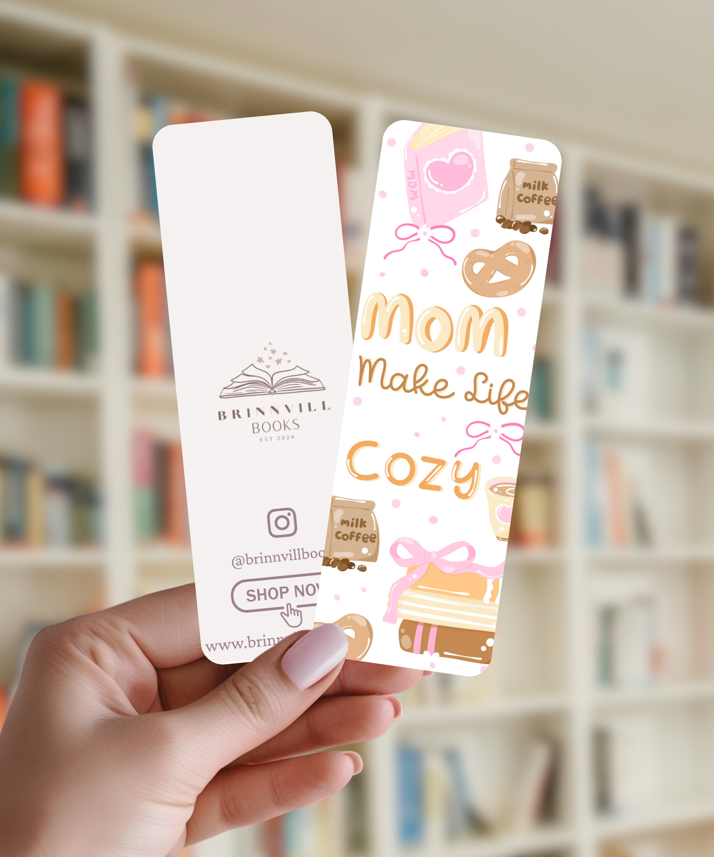 Cozy Mom Bookmark