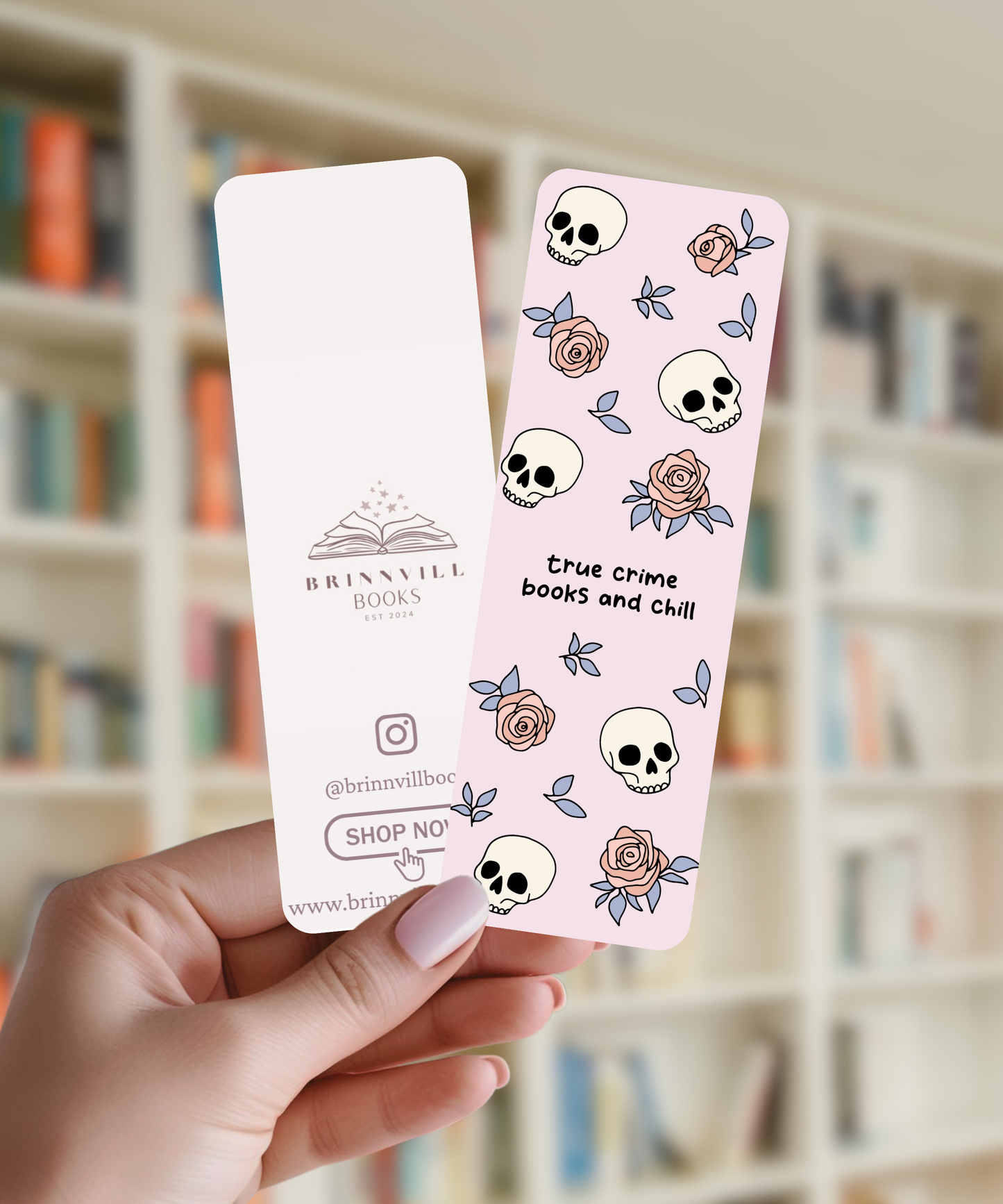 True Crime Bookmark