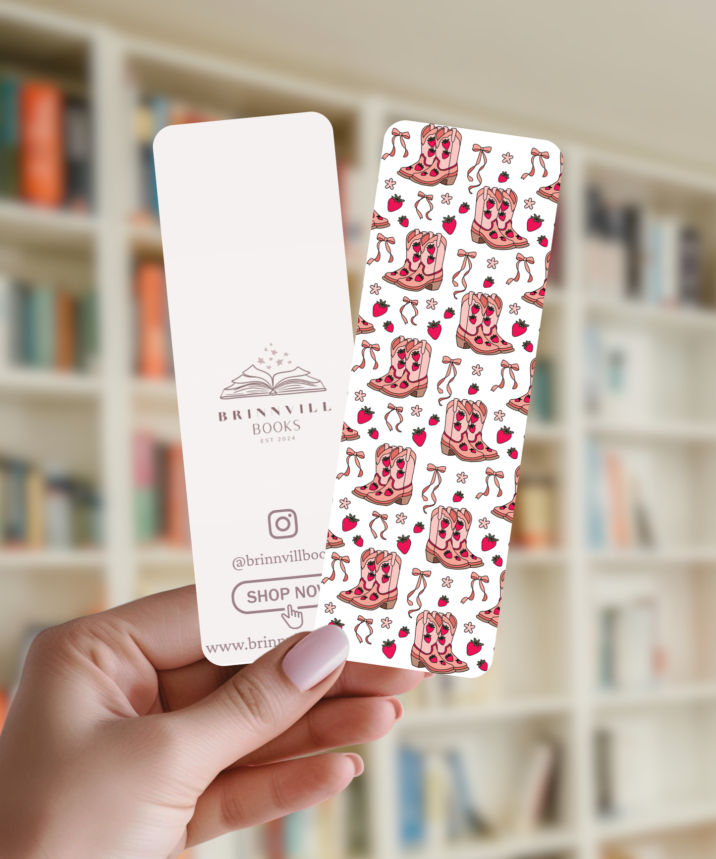 Cute Cowgirl Bookmark