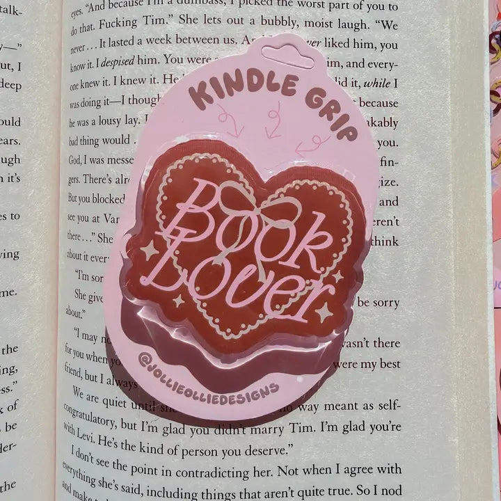 Book Lover Kindle Grip