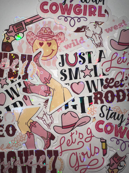 Let’s rodeo sticker