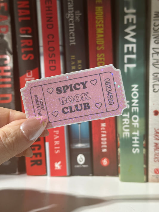 Spicy club sticker