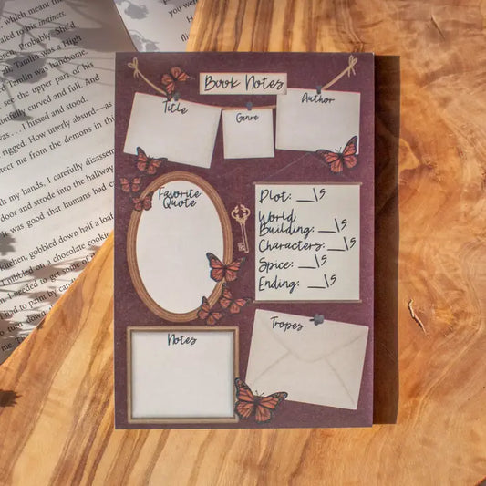 Dark Academia Notepad