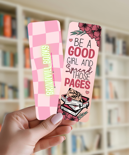 Spread those pages Bookmark