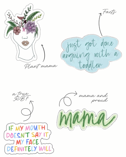 Mama Sticker