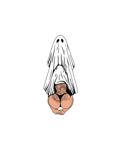 Ghosty BJ sticker
