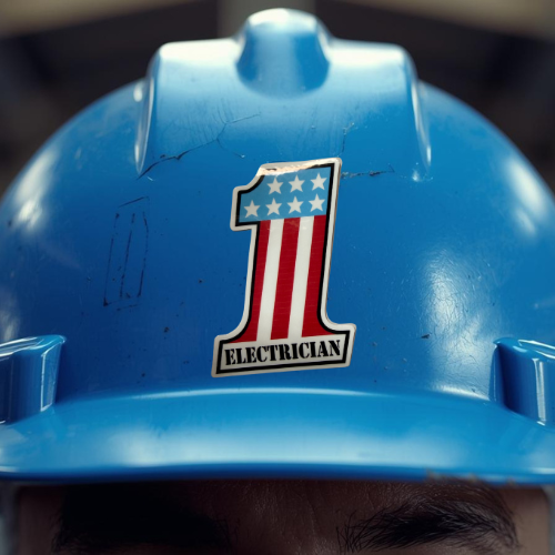 1 Electrician sticker