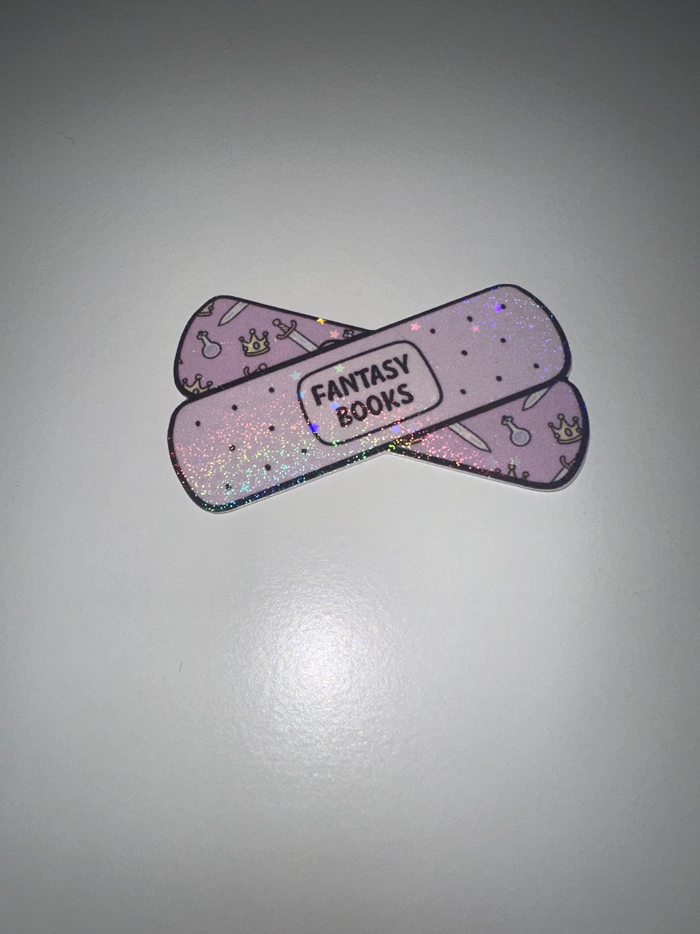 Fantasy book sticker