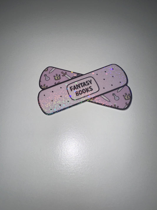 Fantasy book sticker