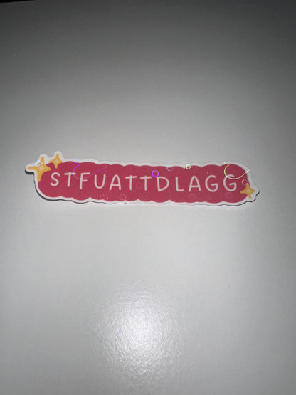 STFUATTDLAGG sticker
