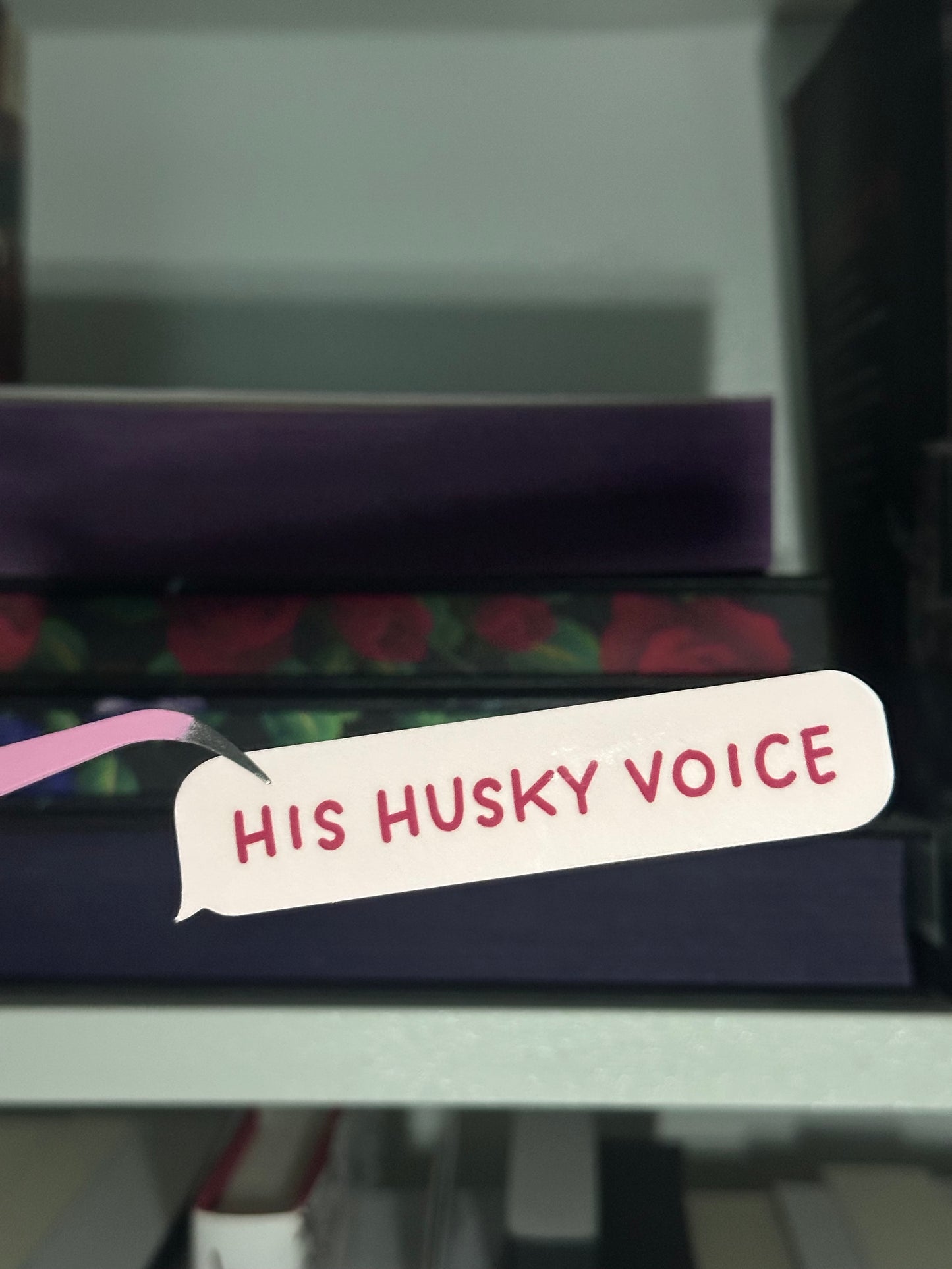 Husky voice sticker
