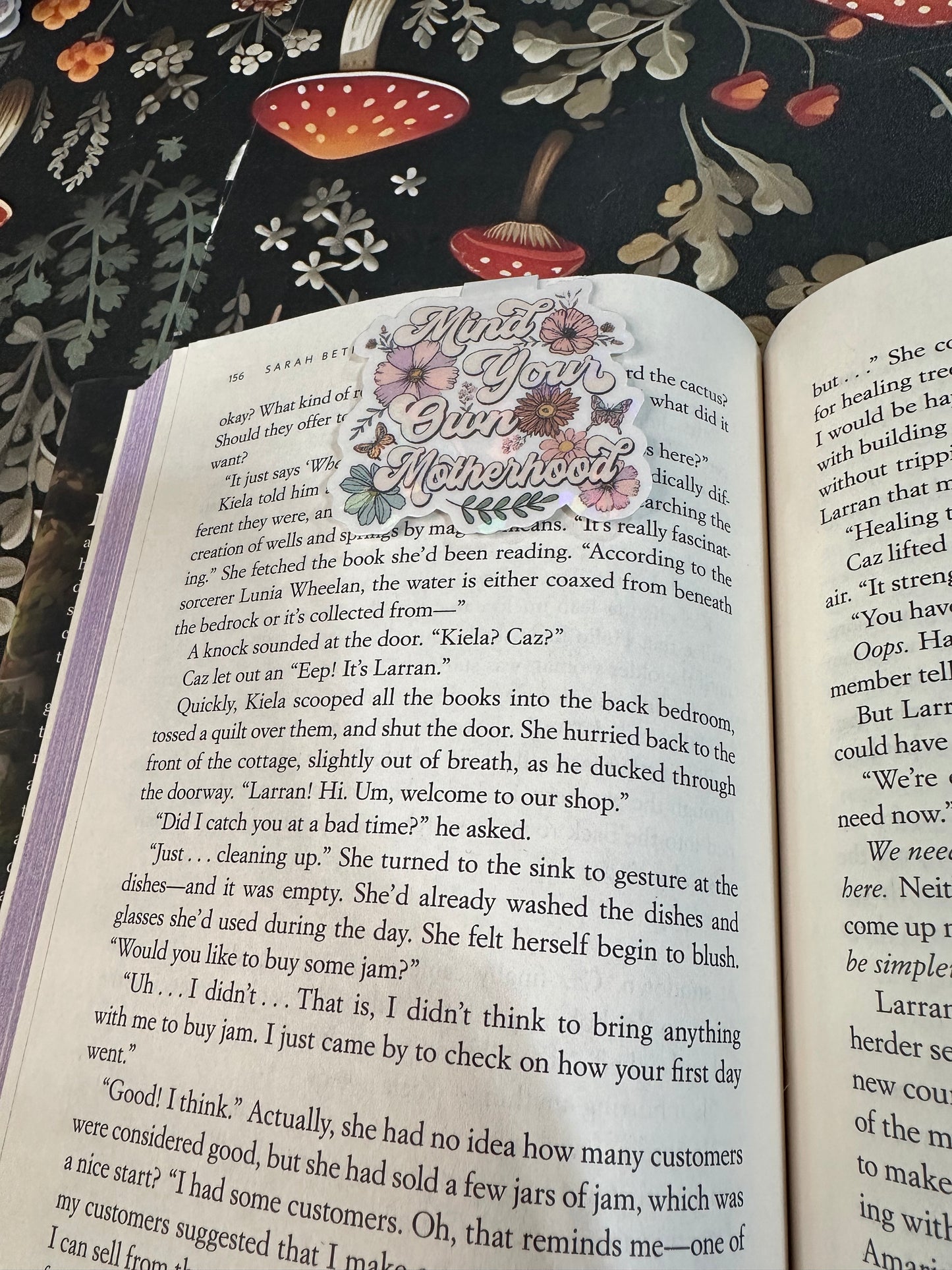 Mind your motherhood magnetic bookmark