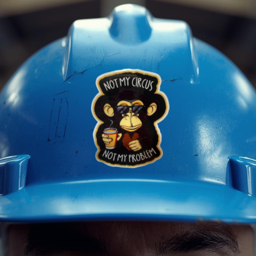 Not my circus sticker
