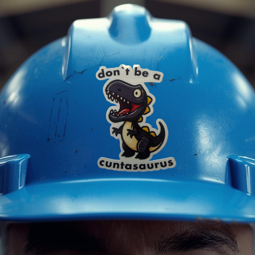 Cuntasaurus sticker