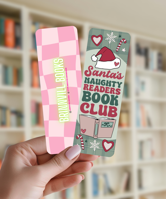 Santas Naughty Readers Bookmark