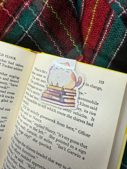 Cutie kitty magnetic bookmark