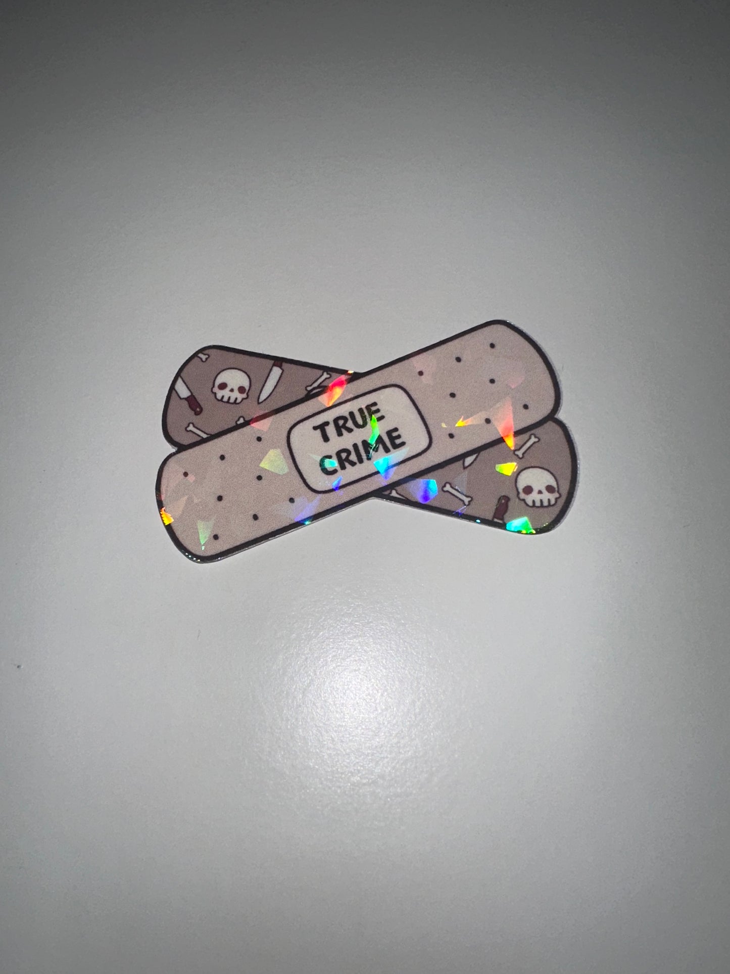True crime sticker