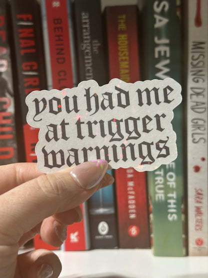 Trigger warnings