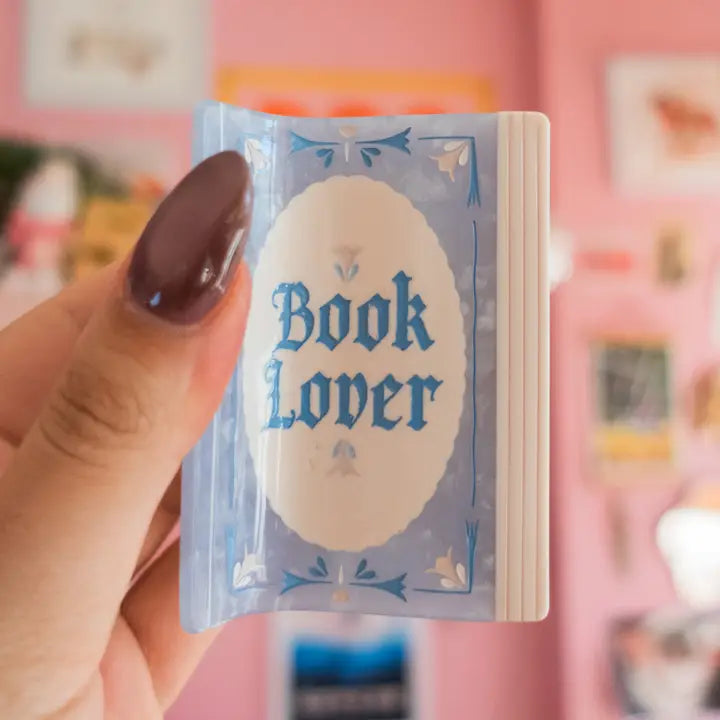 Book Lover Claw Clip