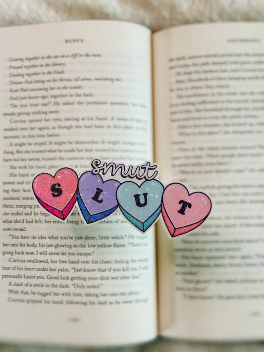Smut slut 3D bookmark