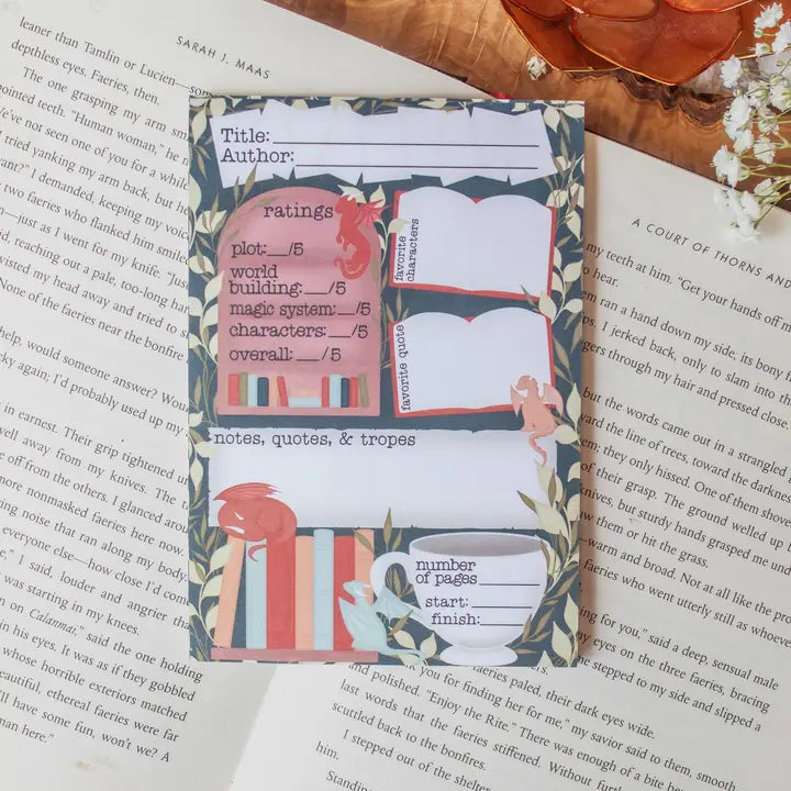 Littlest Book Dragon Notes Notepad