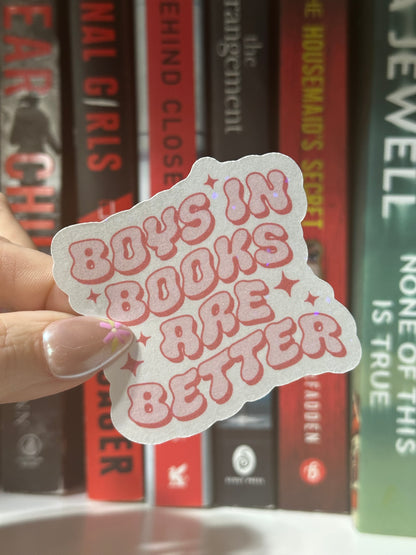 Book boys sticker