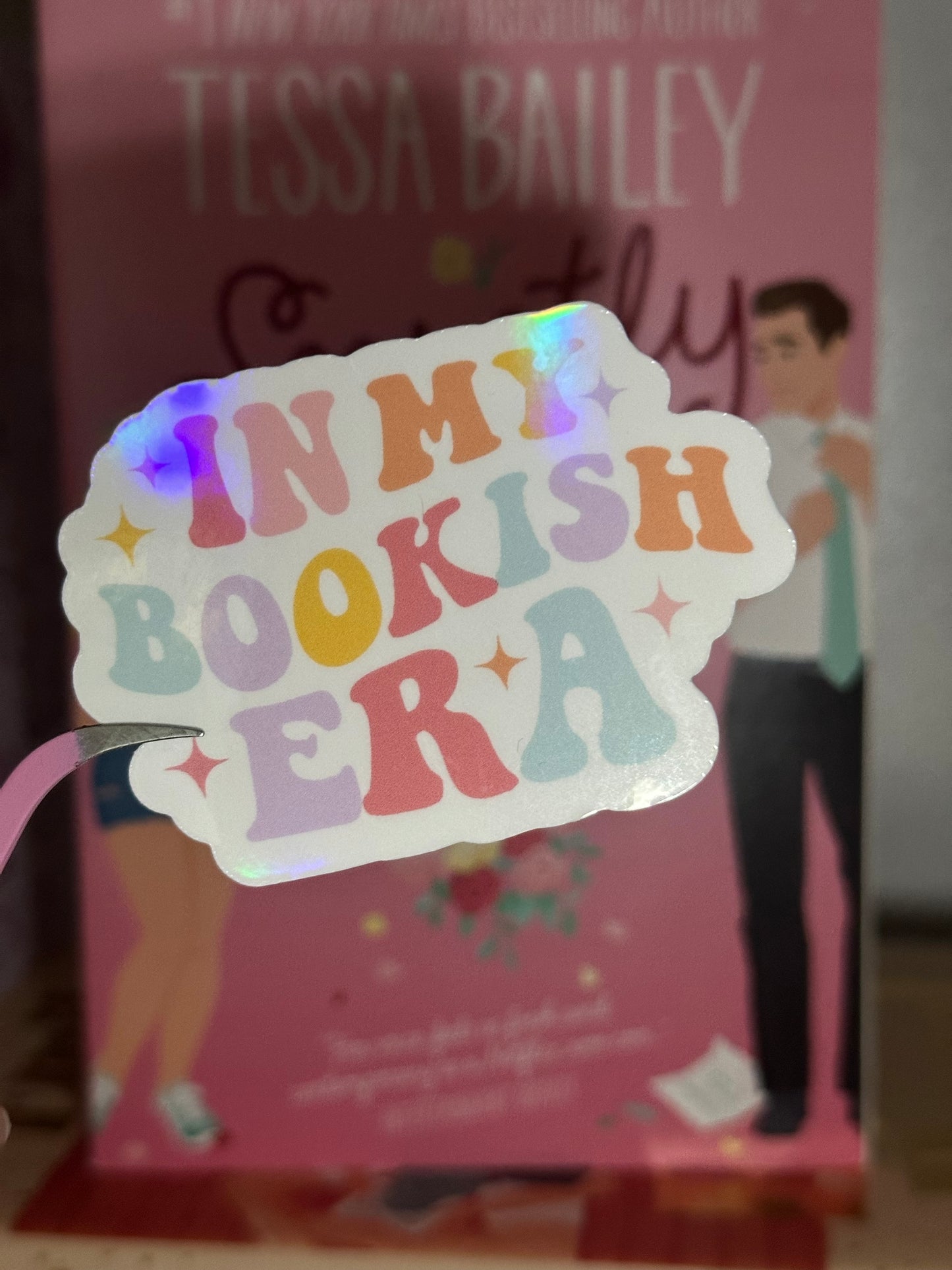 Bookish era sticker