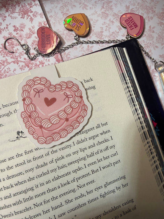 Croquette cake magnetic bookmark