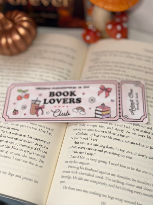 Book lover bookmark