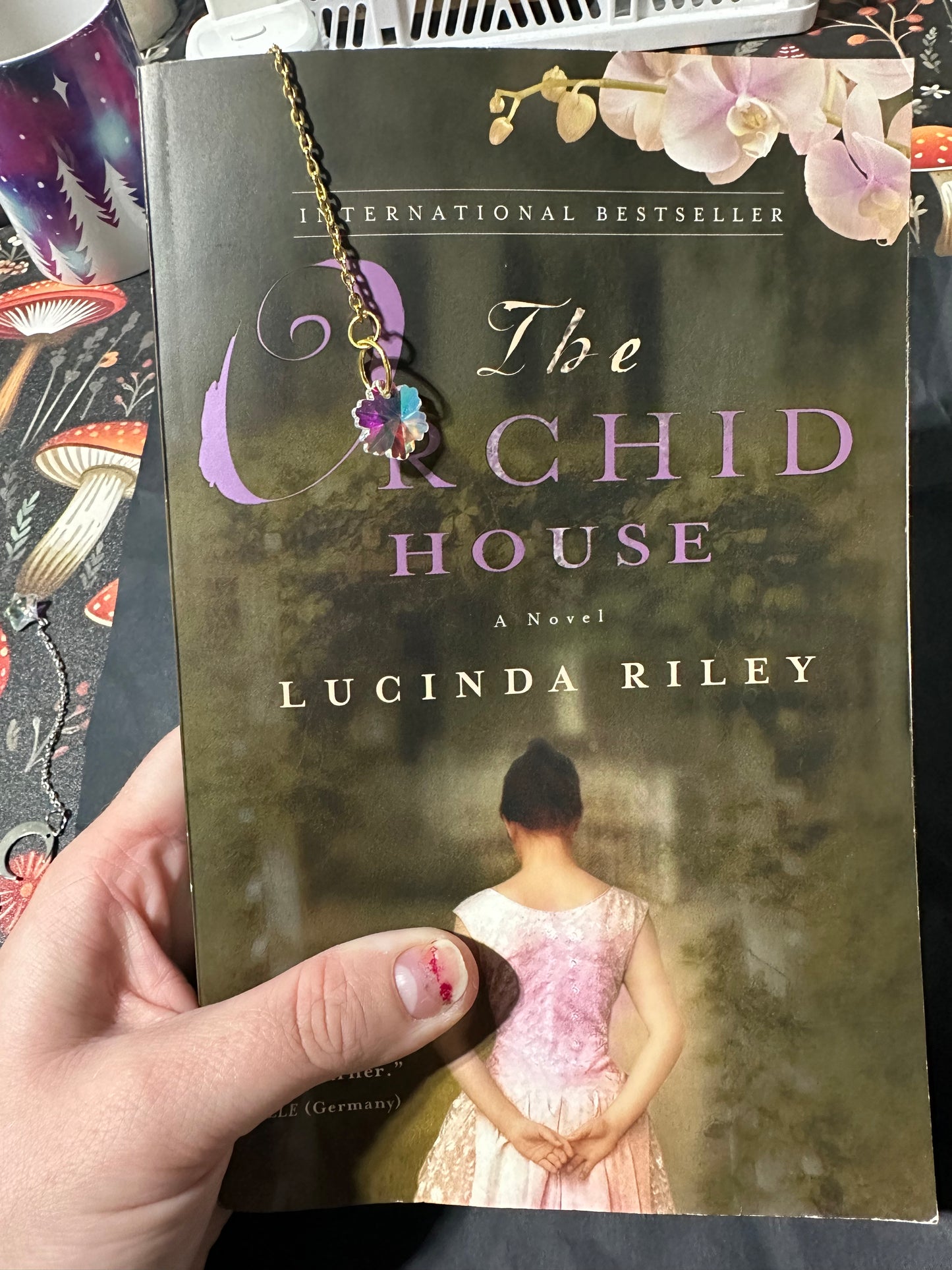 Sun dream catcher bookmark