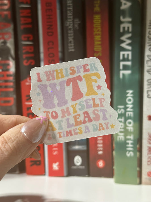 WTF sticker