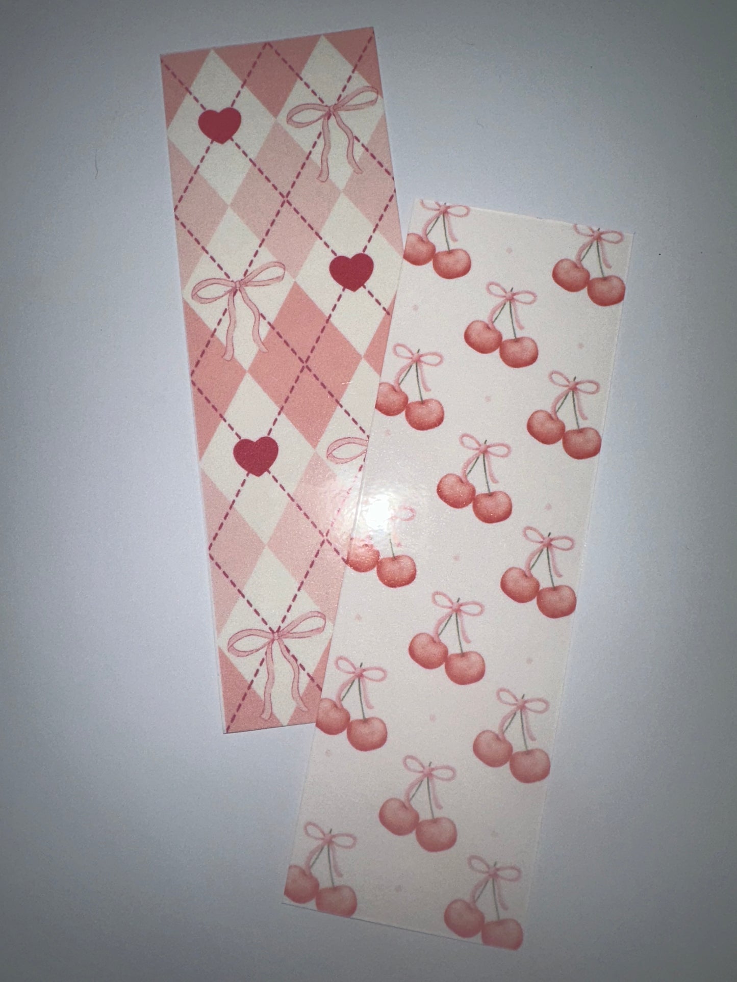 Cherry bookmark