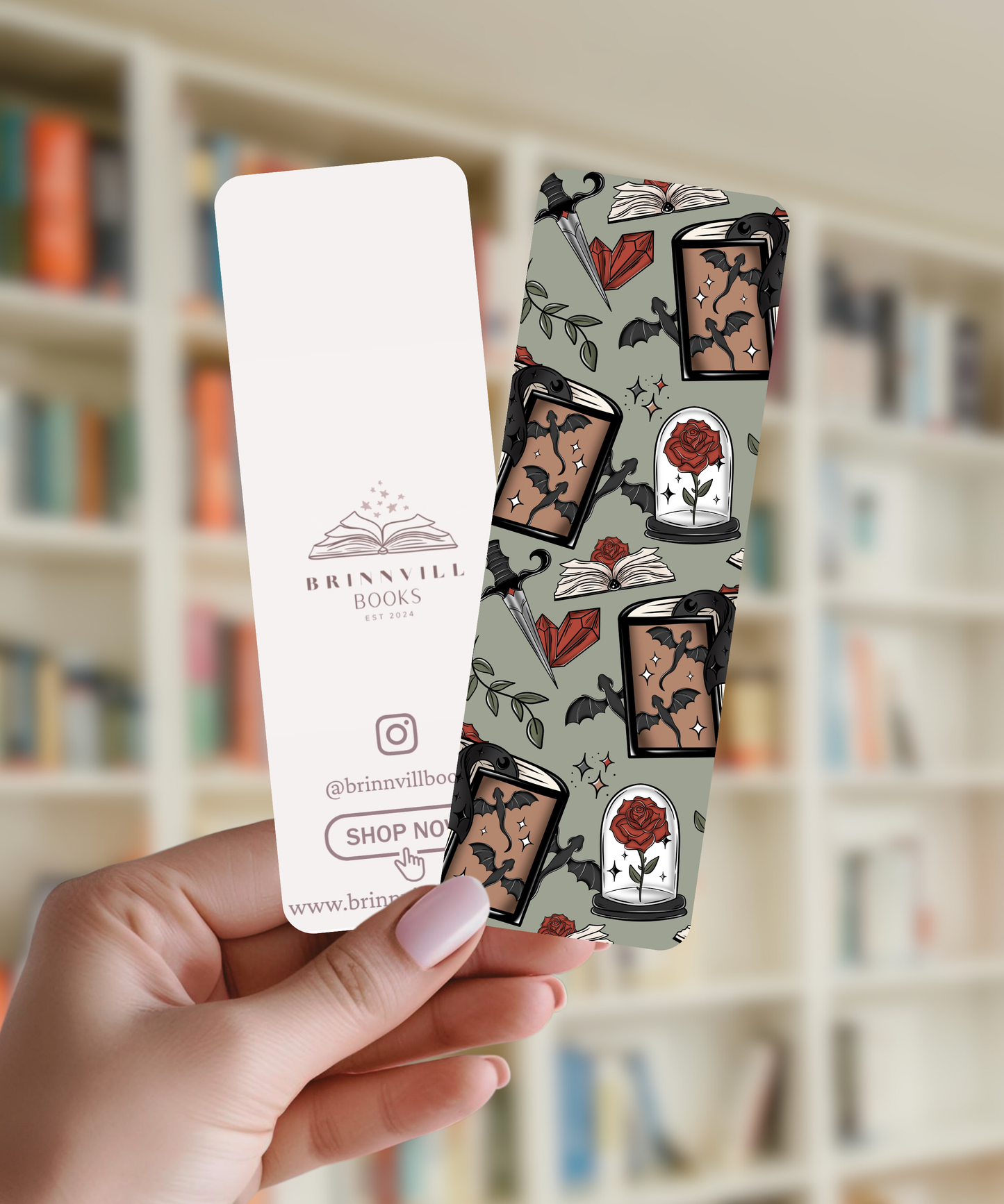 Dark Romantasy Bookmark
