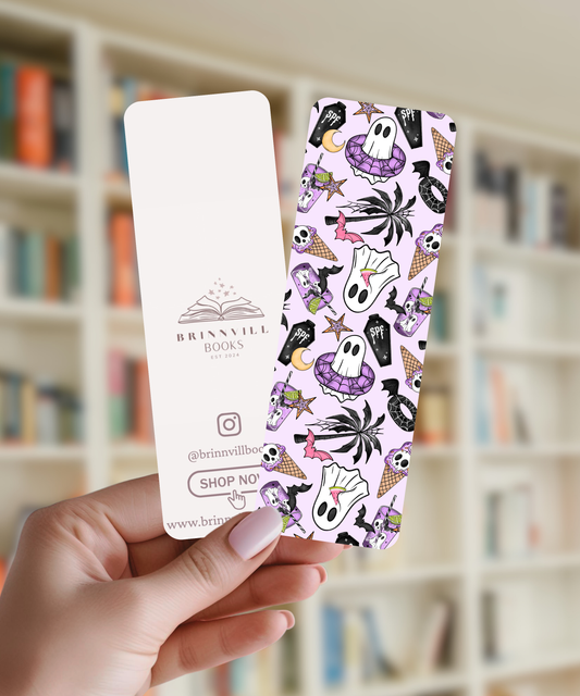 Spooky Summer Ghost Bookmark
