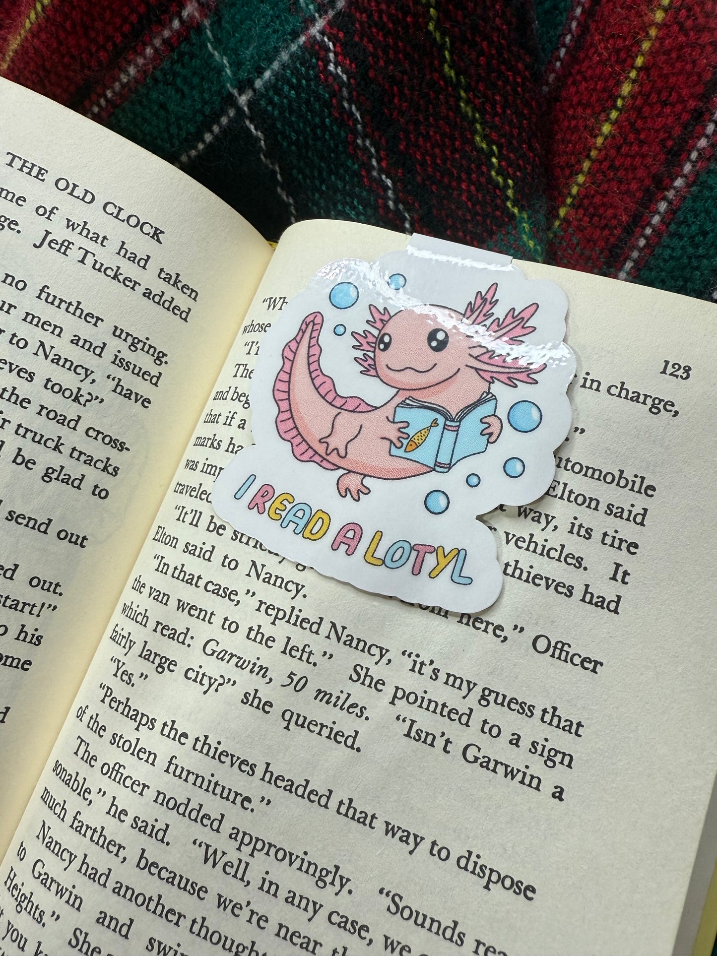 Alotyl magnetic bookmark