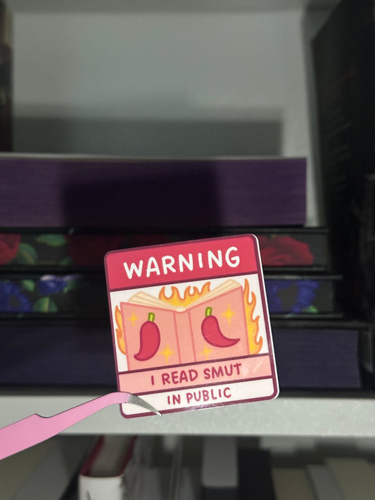Warning sticker