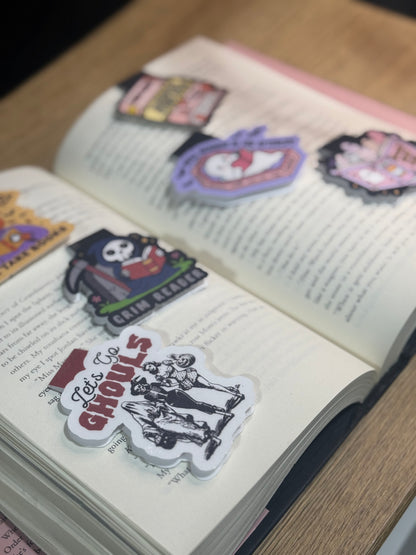 Dangerous stories magnetic bookmark